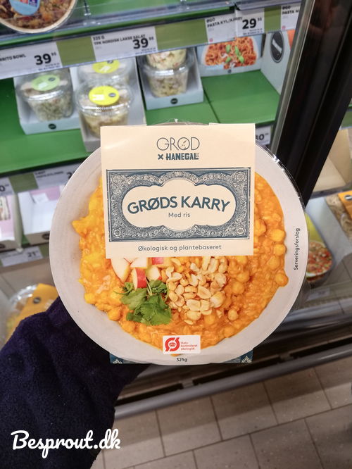Billede af Hanegal, Grød Grøds Karry med Ris Billede af Hanegal, Grød Grøds Karry med Ris