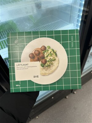 Billede af Ikea Lättlagat Plant Balls with Mashed Potatoes, Broccoli and Sauce