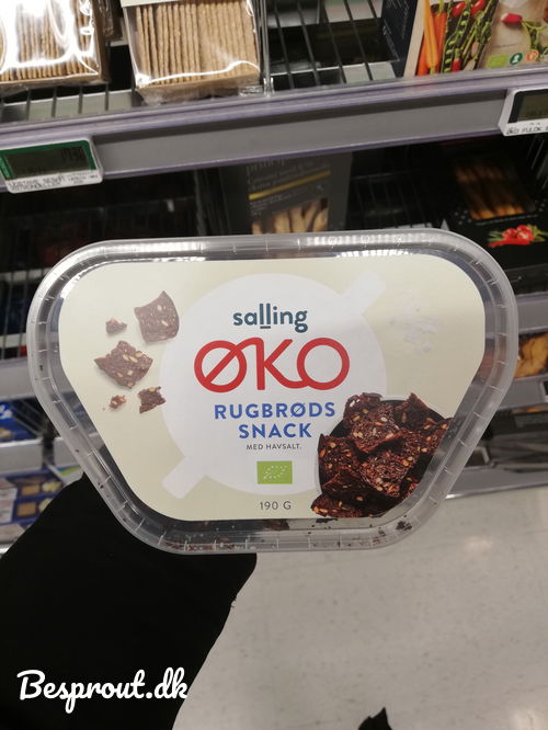 Billede af Salling Øko Rugbrøds Snack med Havsalt Billede af Salling Øko Rugbrøds Snack med Havsalt