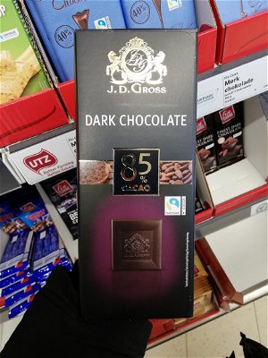 Billede af J. D. Gross Dark Chocolate 85%
