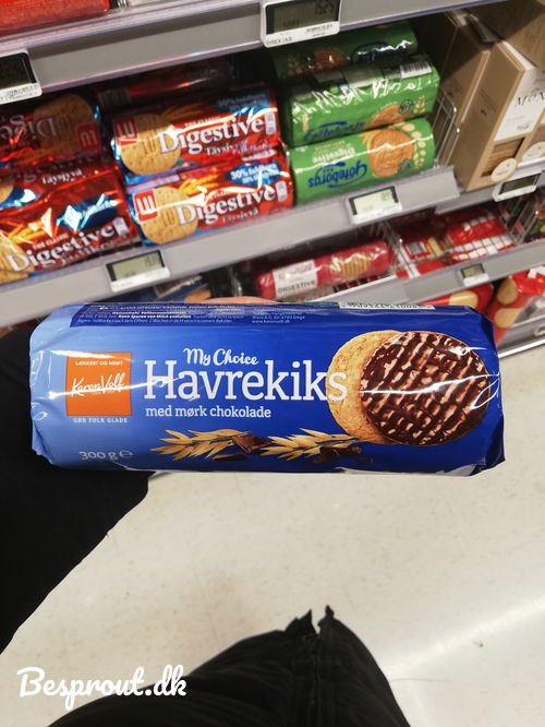 Billede af Karen Volf Havrekiks med Mørk Chokolade Billede af Karen Volf Havrekiks med Mørk Chokolade
