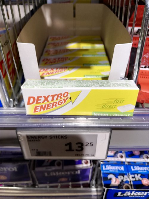 Billede af Dextro Energy Dextrosetabletter Lemon + Vitamin C