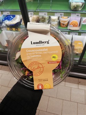 Billede af Lundberg Couscoussalat med Grønne Linser, Rød Spidskål og Hummus