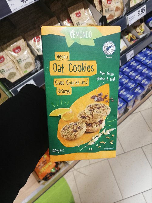 Billede af Vemondo Oat Cookies Choc Chunks and Orange