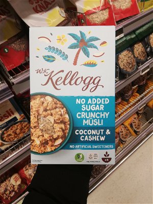 Billede af Kellogg's Crunchy Müsli Coconut & Cashew