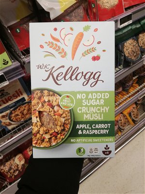 Billede af Kellogg's Crunchy Müsli Apple, Carrot & Raspberry