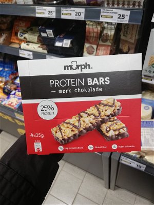 Billede af Murph Protein Bars Mørk Chokolade
